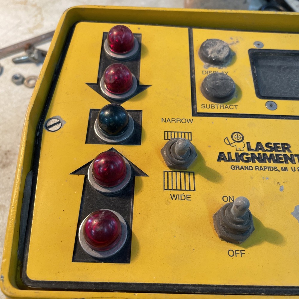 Laser alignment master panel