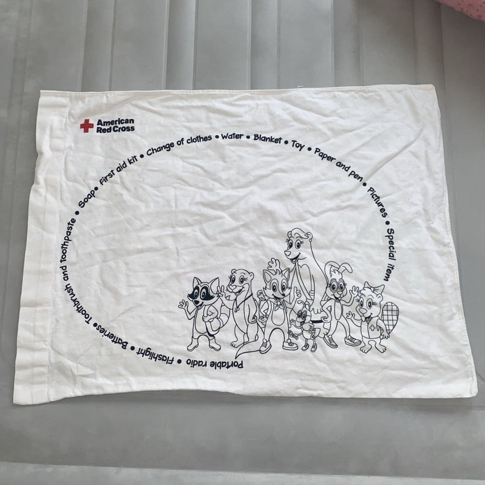 American Red Cross Pillow Case