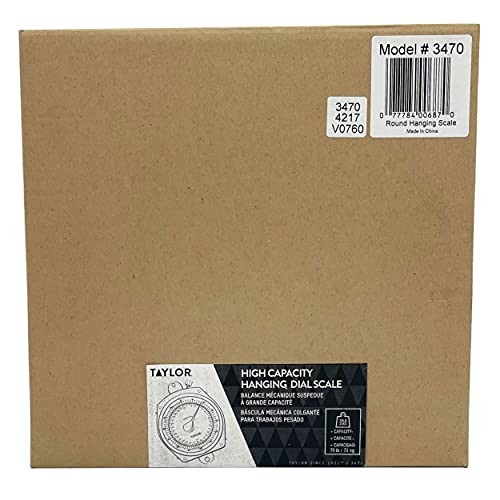 Dial Style 70-Pound Industrial Hanging Scale