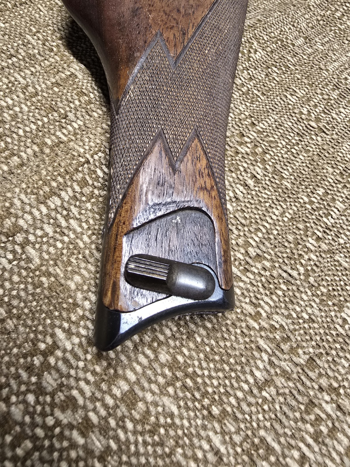 Vintage Original 1902 German Luger Carbine Shoulder Stock P08 Not Repro