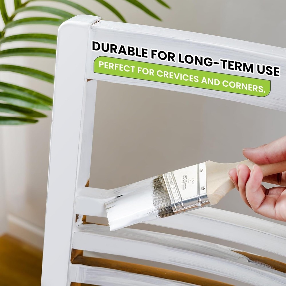 Complete Paint Roller Set with Foam Rollers, Bucket and Adjustable Grip Brush