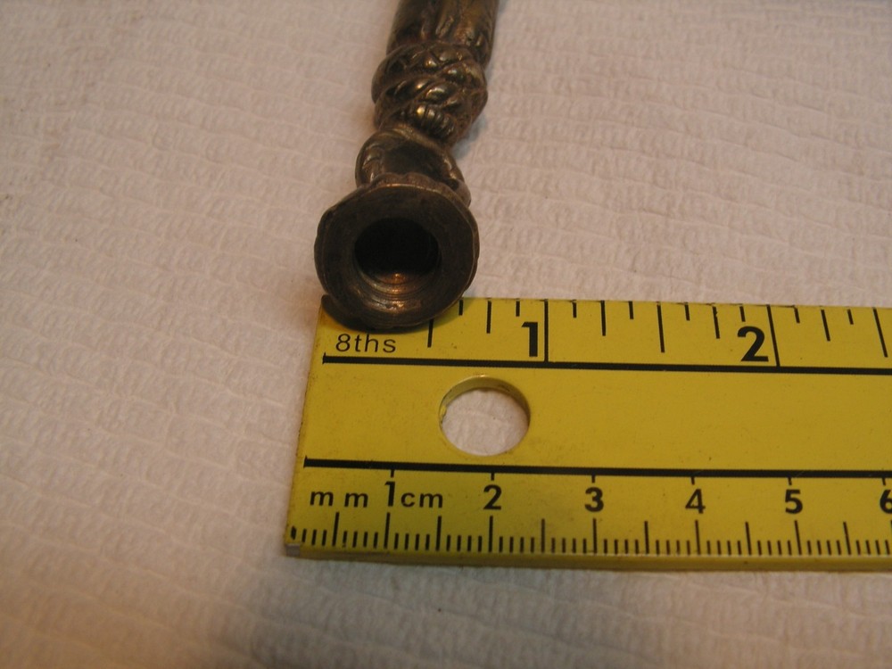 Vintage Part for Chandlier or Ceiling Light SOLID BRASS 2 3/4" FINAL With Nipple