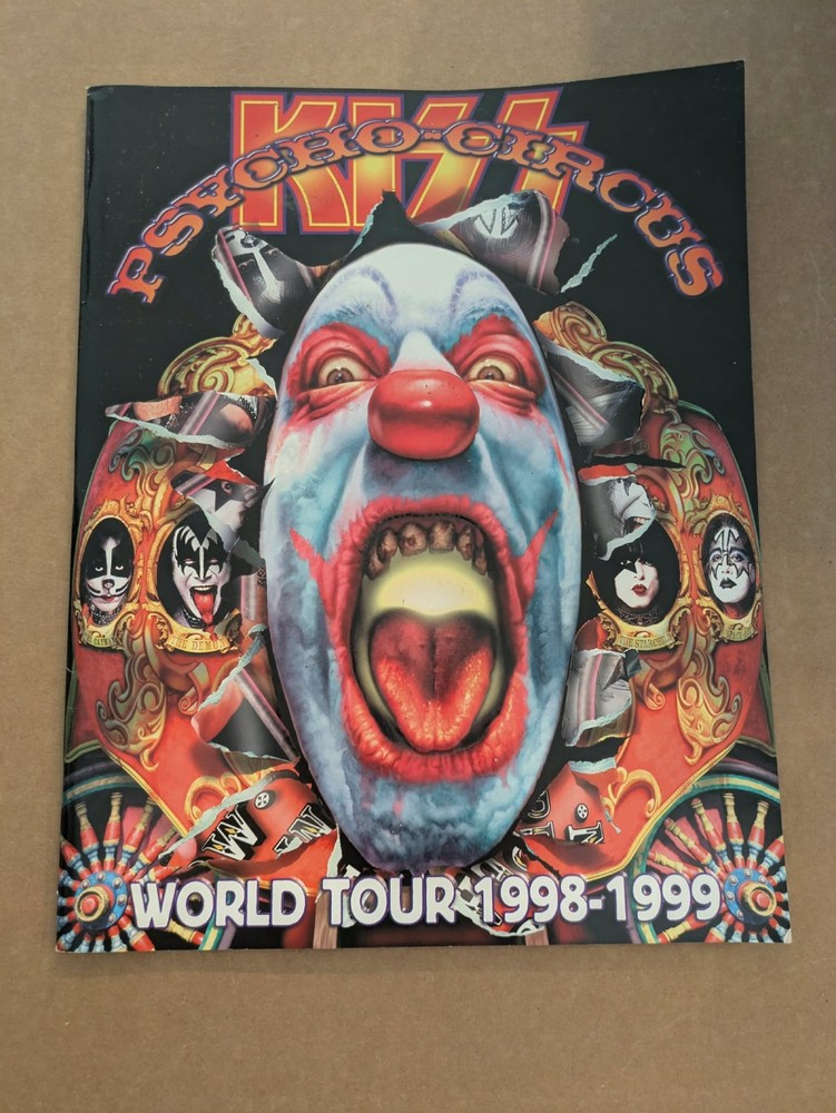 KISS Psycho Circus Tour Book 1998–1999, Vintage Concert Program, Original Reunio