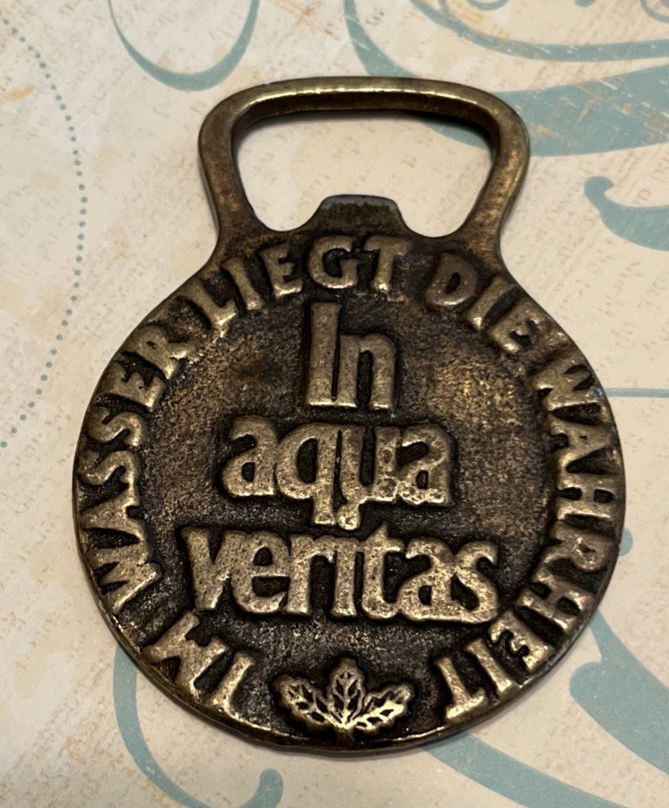 Krombacher pils bottle opener germany