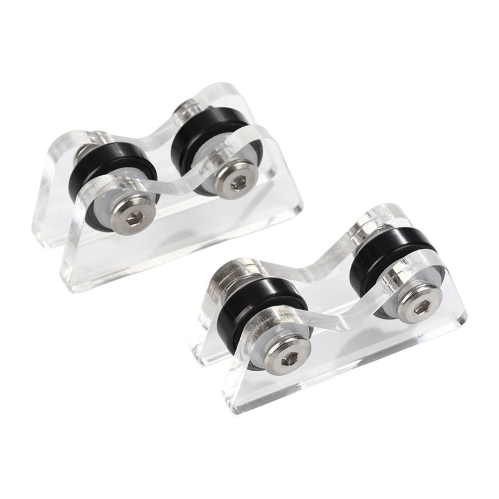 2Pcs Pool Cue Straightness Checkers Sturdy Essential Durability Maintenance