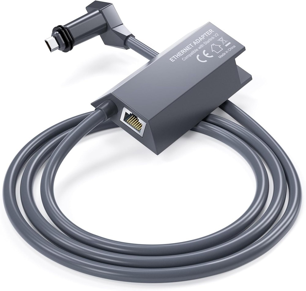 Starlink V2 Ethernet Adapter - Simplify Wired Internet Setup & Connectivity