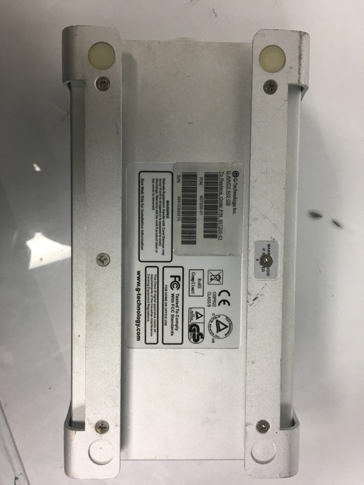 G-Technology G-Raid2 500GB Triple Interface Professional RAID Storage