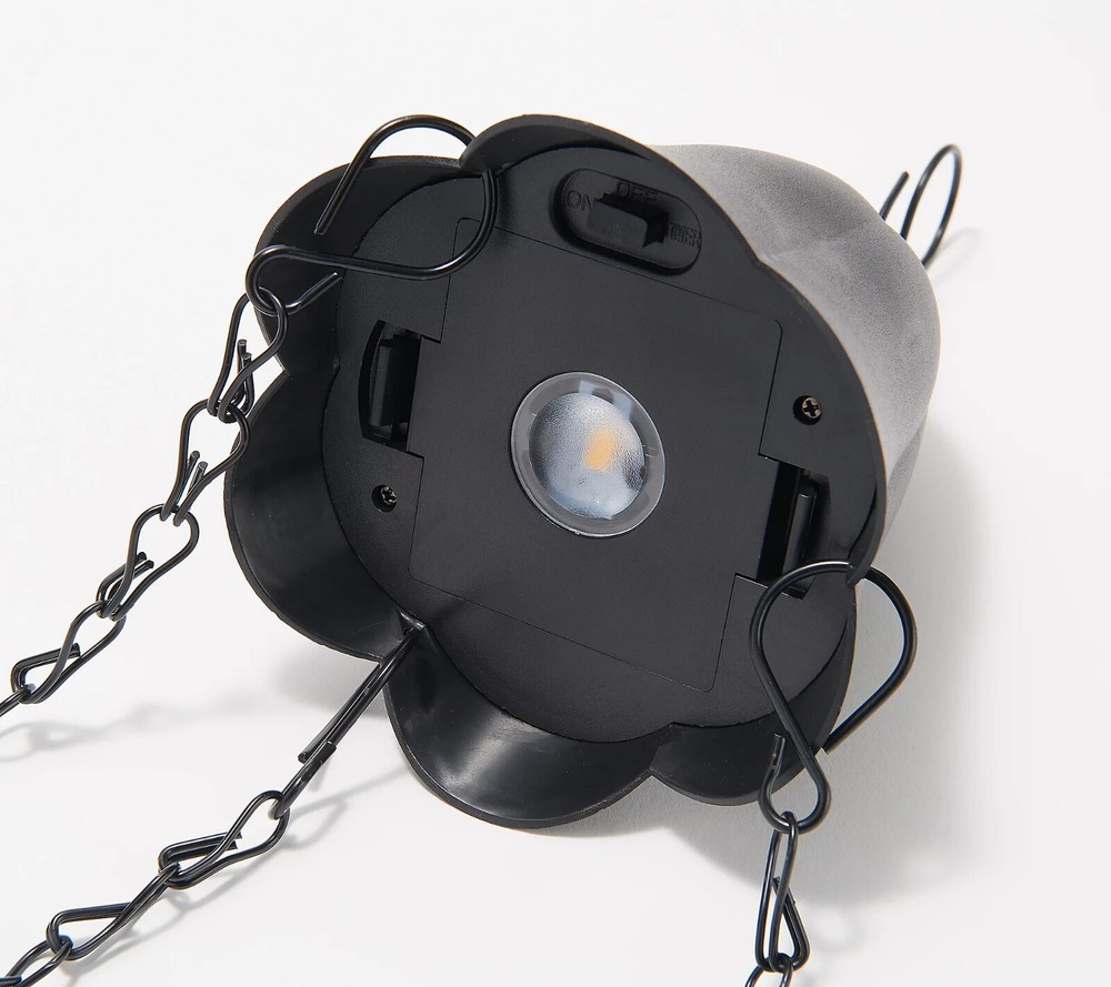 Bethlehem Lights Battery Opp Light for Hanging Baskets - Black m79905 -