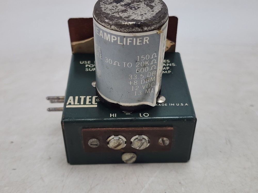 Vintage Altec 14799A Mixer Module 1578A Transistor Preamplifier #2