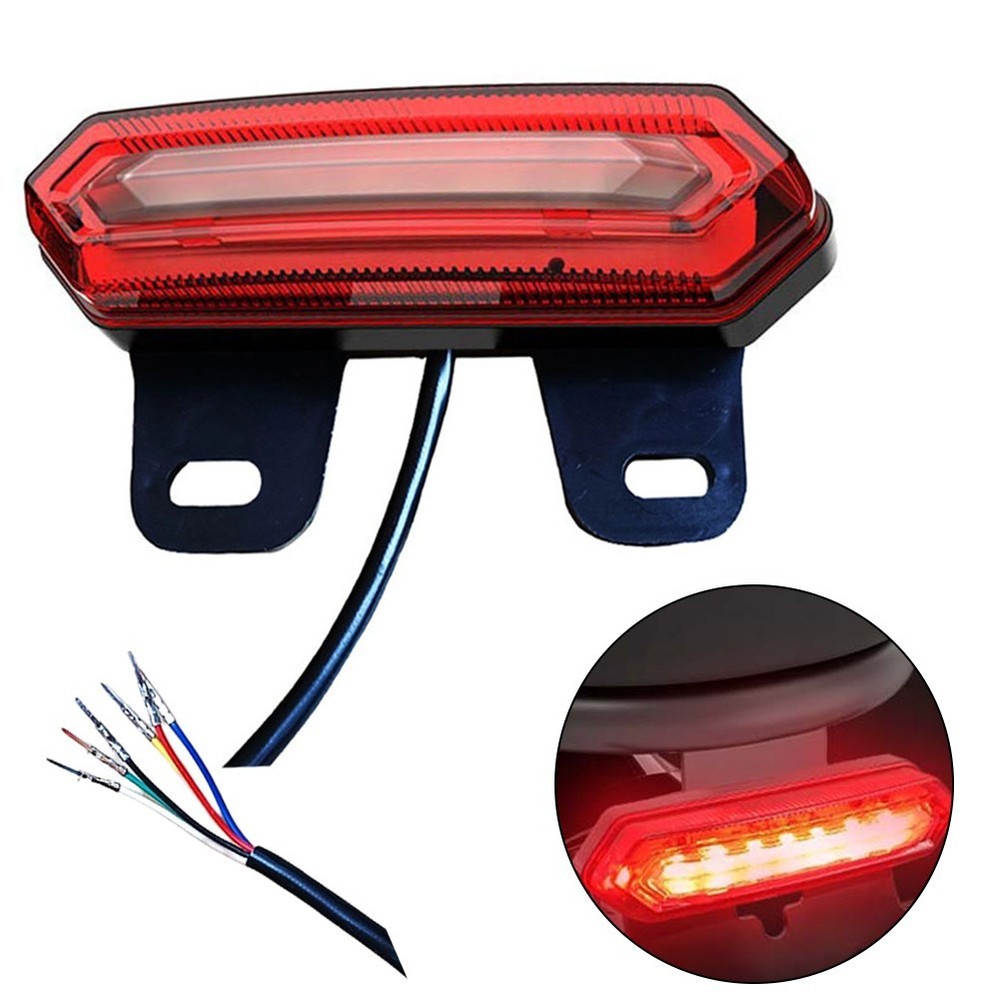 Functional Electric Scooter Taillight for Safety and Brake Functionality
