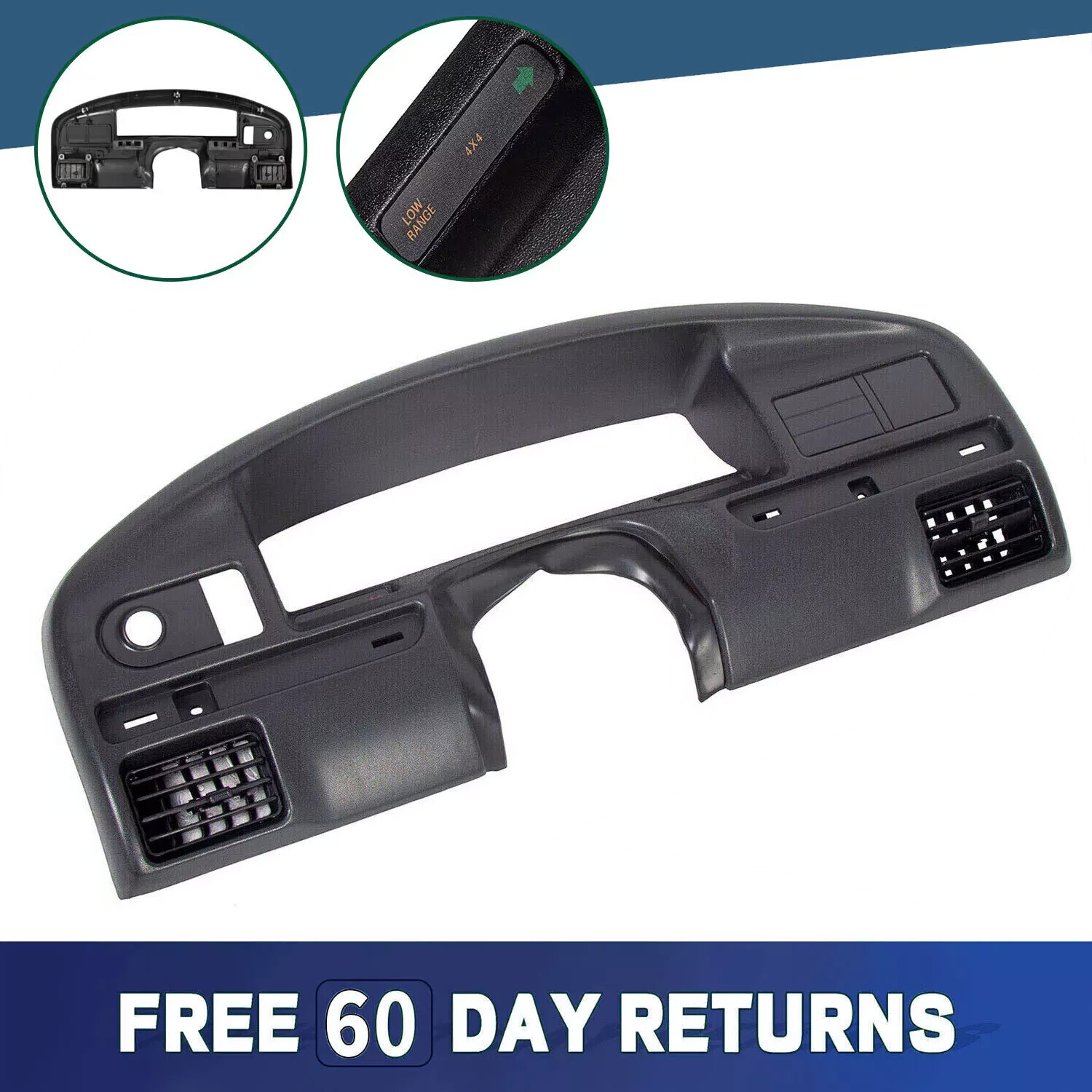 NEW Instrument Cluster Dash Panel Bezel For 1992-1993 Bronco F150 F250 F350 97