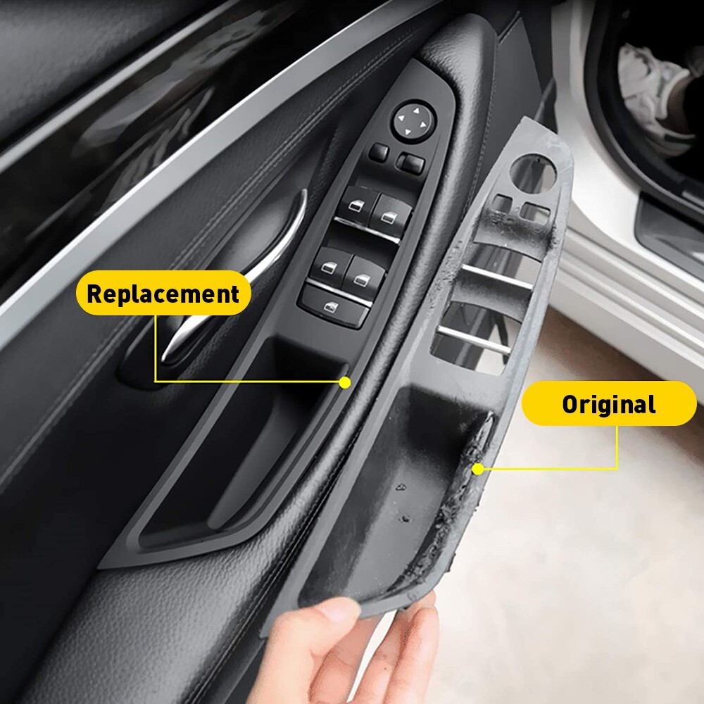 Door Window Control Switch Panel Bezel Front Left Driver For 2010-2016 BMW 528i