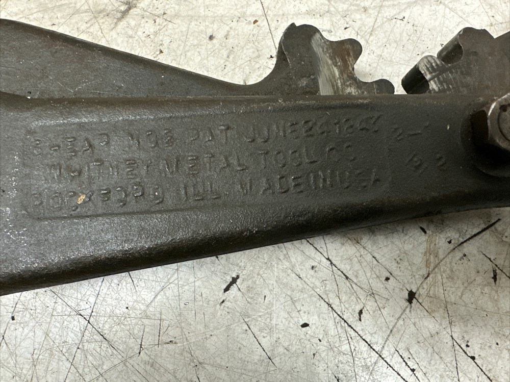 Whitney Tool Co. Shear N-2-3 N-3-4