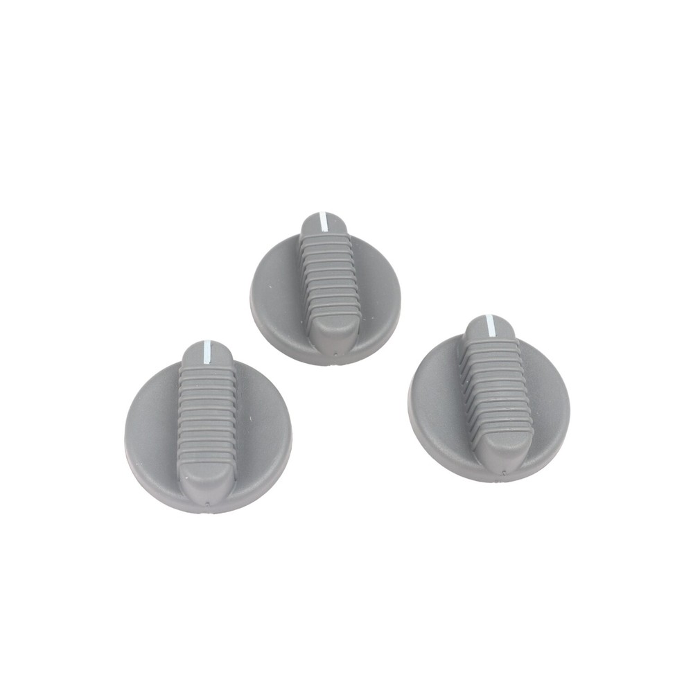 3x Control Knobs Dials Heater A/C Fan Set Fit for 1998-2004 Chevy S-10 /Blazer