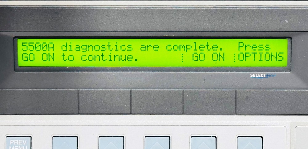 FLUKE 5500A / SC300 MULTIPRODUCT CALIBRATOR W/SCOPE OPTION **LOOK** (REF.: 003R)