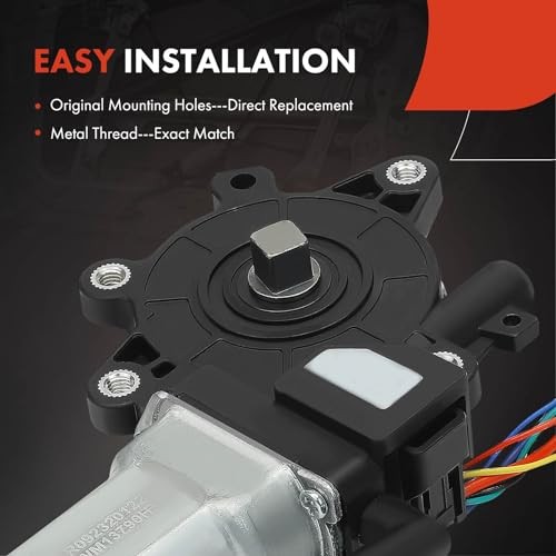 Front Left Power Window Lift Motor Compatible with Front Left Driver Side