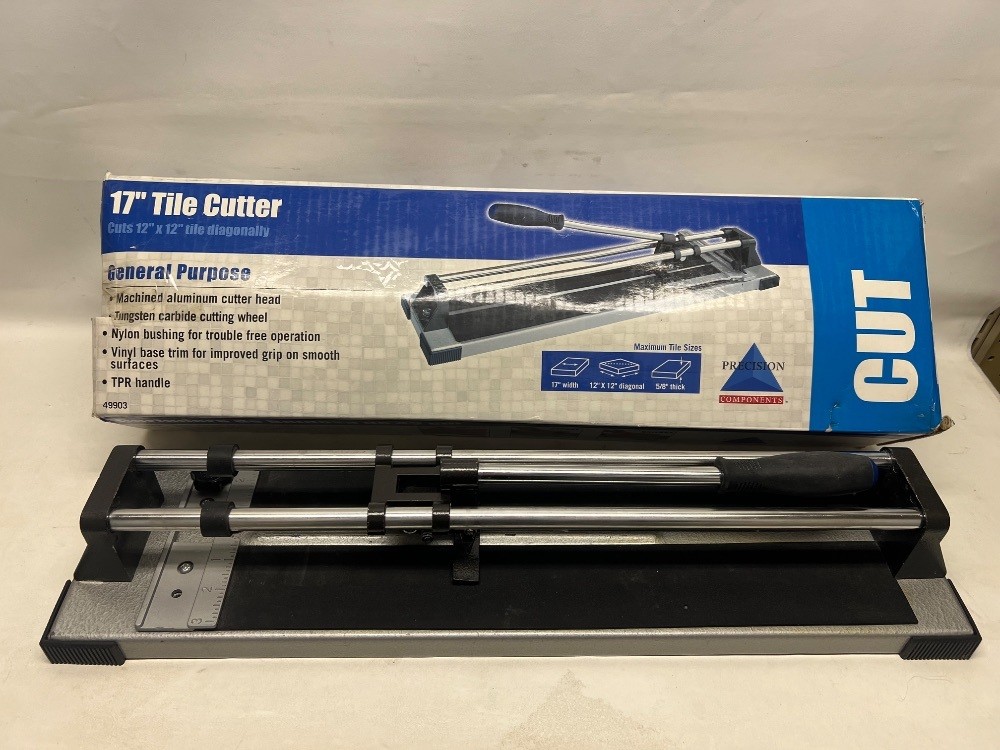 PRECISION COMPONENTS 17" TILE CUTTER