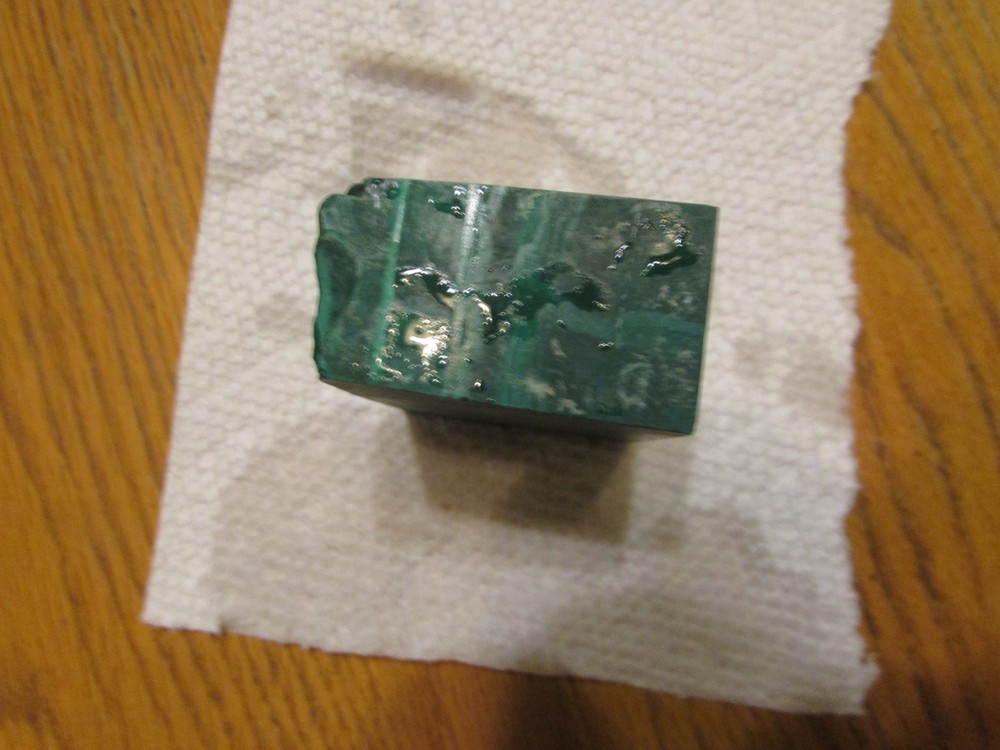 156 Grams Synthetic Malachite