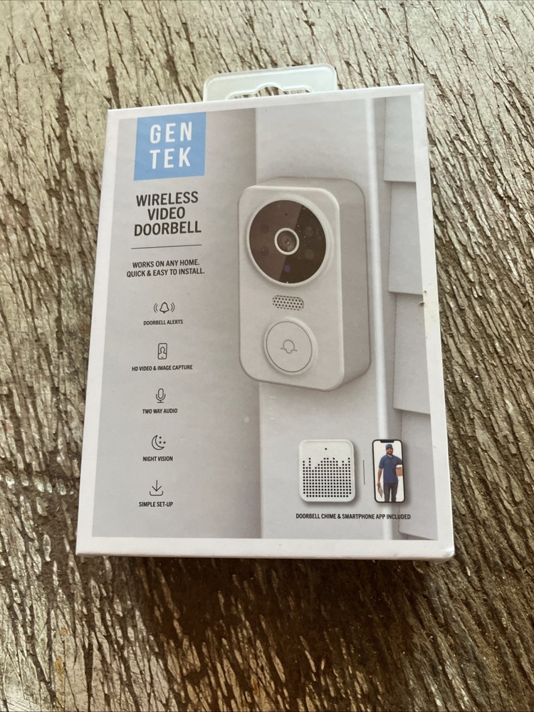 Gen Tek Wireless Video Doorbell