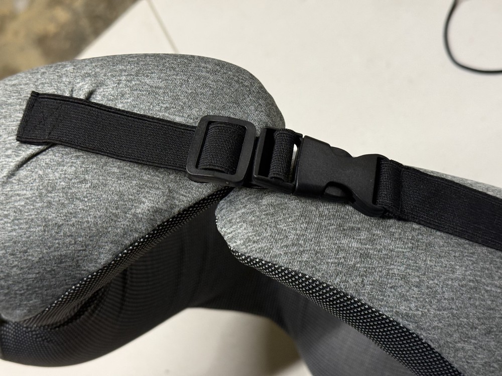 Premium Memory Foam Travel Pillow with Adjustable Strap – Neck Support