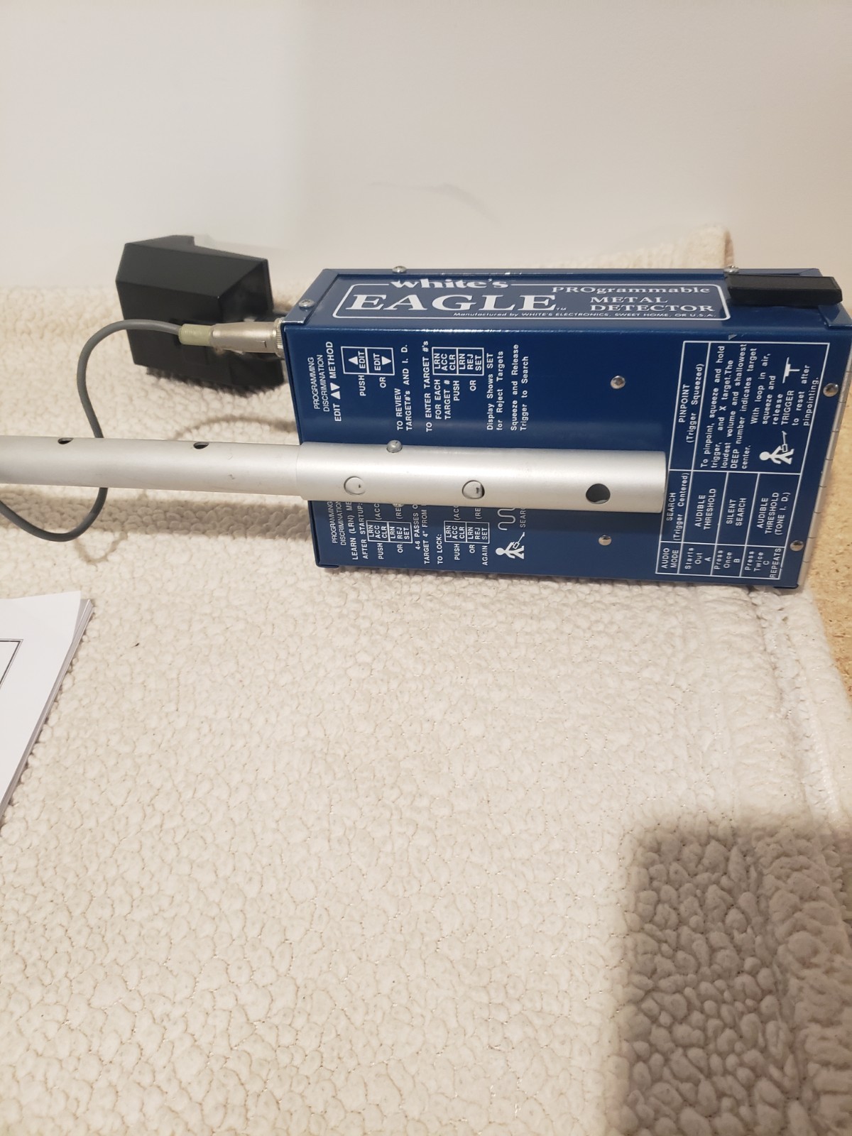 Whites Eagle Metal Detector