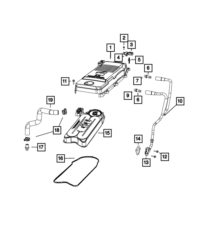 Genuine Mopar Double Ended Stud 68450841AA