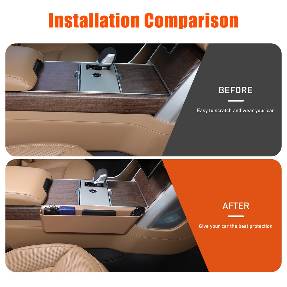 ABS Brown Central Console Right Side Storage Box For Range Rover Vogue 2023-24