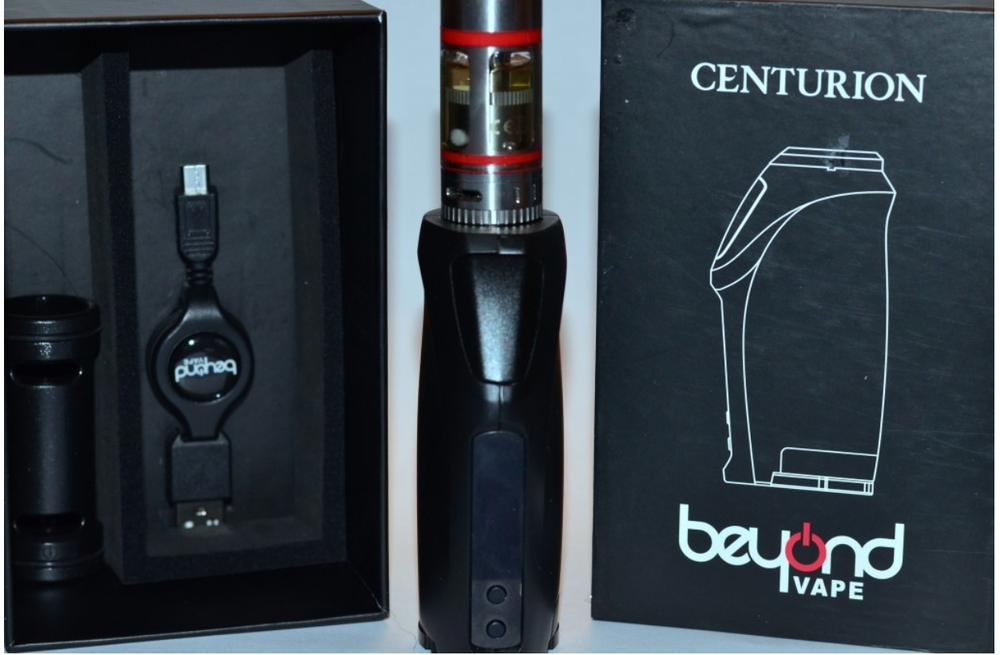 Beyond Centurion universal thread 75W battery kit, 26650 or 18650 incl'd, Black