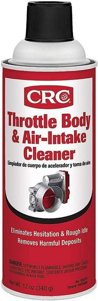 Professional Throttle Body Cleaner 12 Oz - Smooth Starts & Engine Longevity
