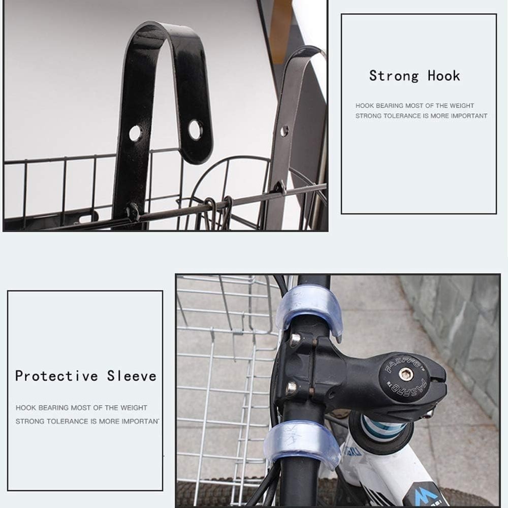 Versatile Folding Bike Front Basket - Carry Pet & Essentials, Easy Installation
