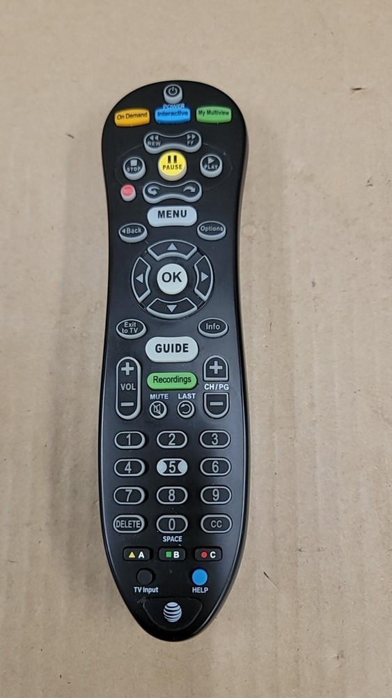 AT&T U-Verse S30-S1B Programmable IR Universal Remote Control