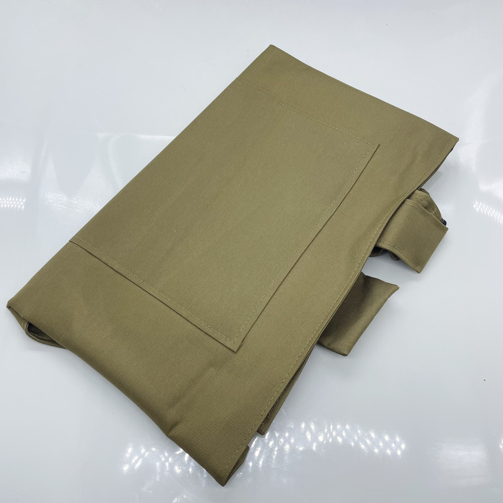 Body Bulletproof Vest Front Back Plates Armor Tactical Jacket Guard Security Kit