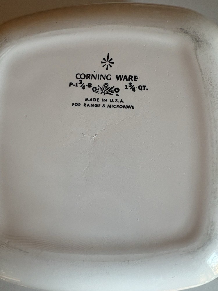 Corning Ware Cornflower Vintage