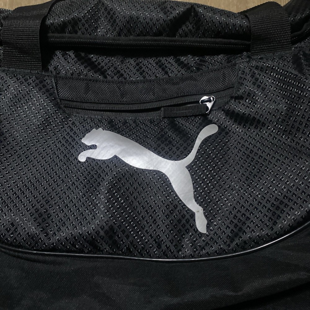 Puma Black gym bag