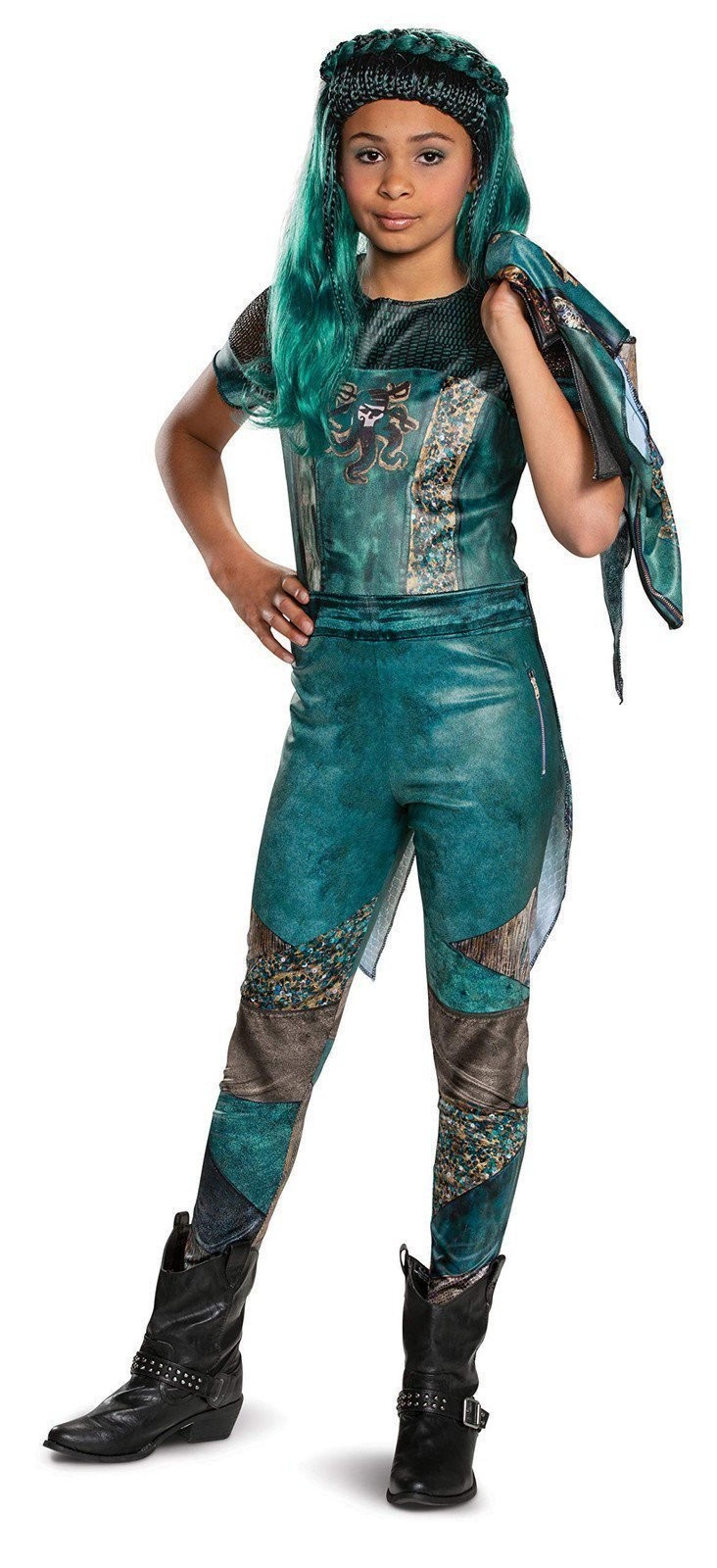 Disney Uma Descendants 3 Classic Girls' Costume in Teal