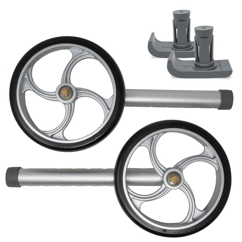 Top Glides Vortex Universal 7 Inch Walker Replacement Wheels Kit - LEGS & GLIDES