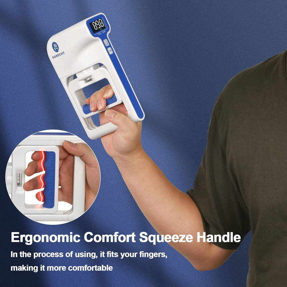 Digital Hand Dynamometer For Grip Strength Testing And Training NEW