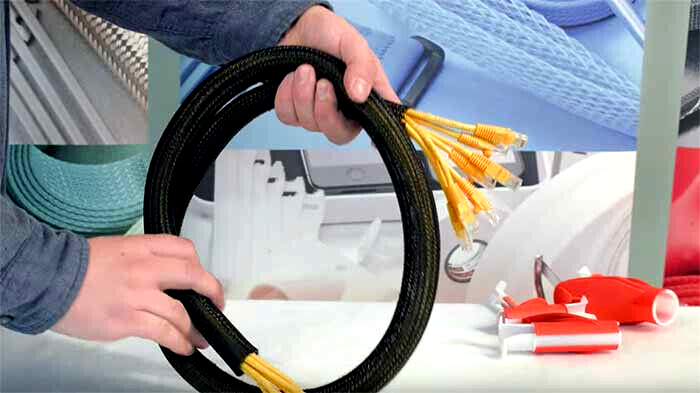 100 FT 1/8" Black Expandable Wire Cable Sleeving Sheathing Braided Loom Tubing