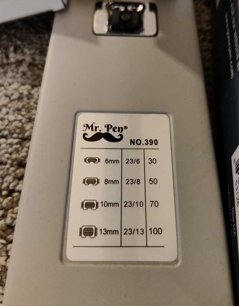 OPEN BOX - Mr. Pen Heavy Duty Stapler, Fully Functioning FREE SHIP
