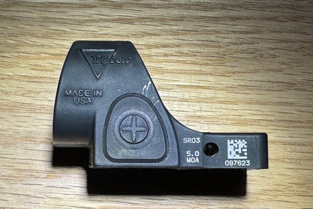 Trijicon SRO Sight 5.0 MOA Adjustable LED Reflex Red Dot Sight