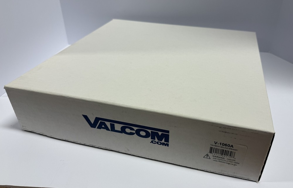 Valcom V-1060A Talkback Ceiling Speaker 8"