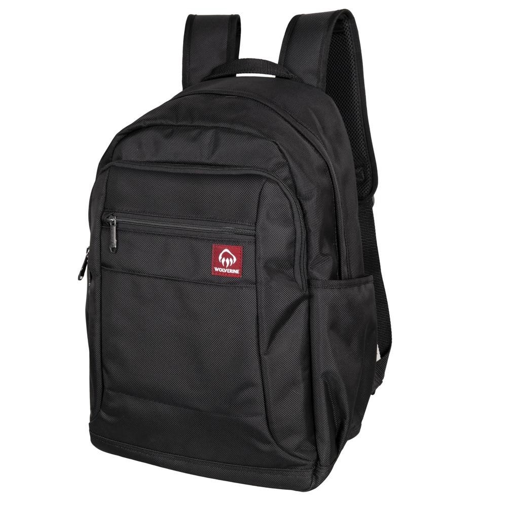 Wolverine 22L Commuter Laptop Black Backpack