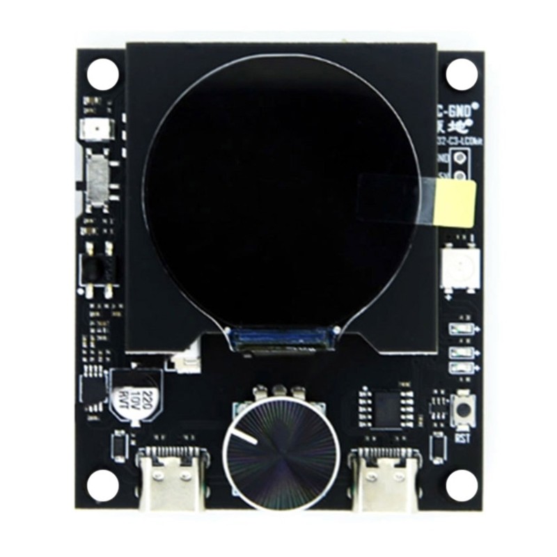 ESP32C3-LCDkit Development Board for Intelligent Displaying 240x240 Resolution