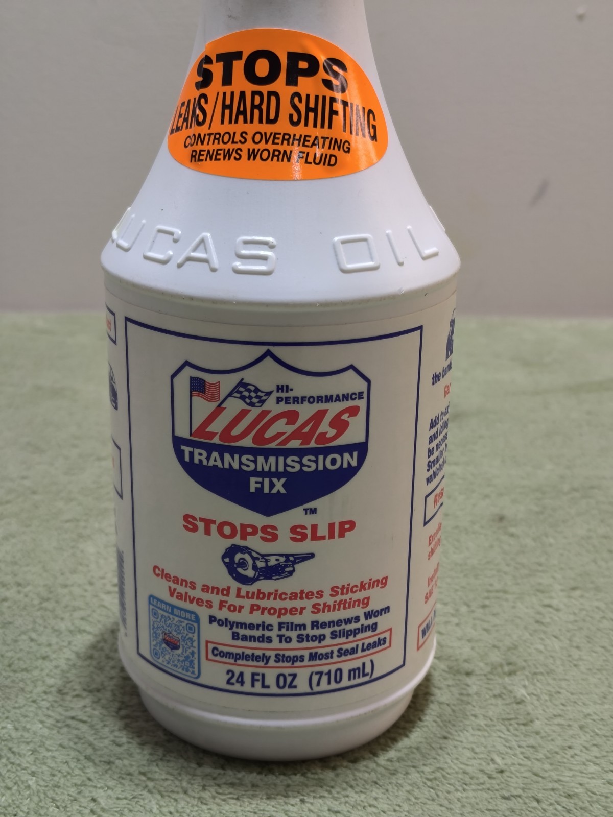 Lucas Transmission Fix 24oz Stops Slip & Leaks High Performance Additive New