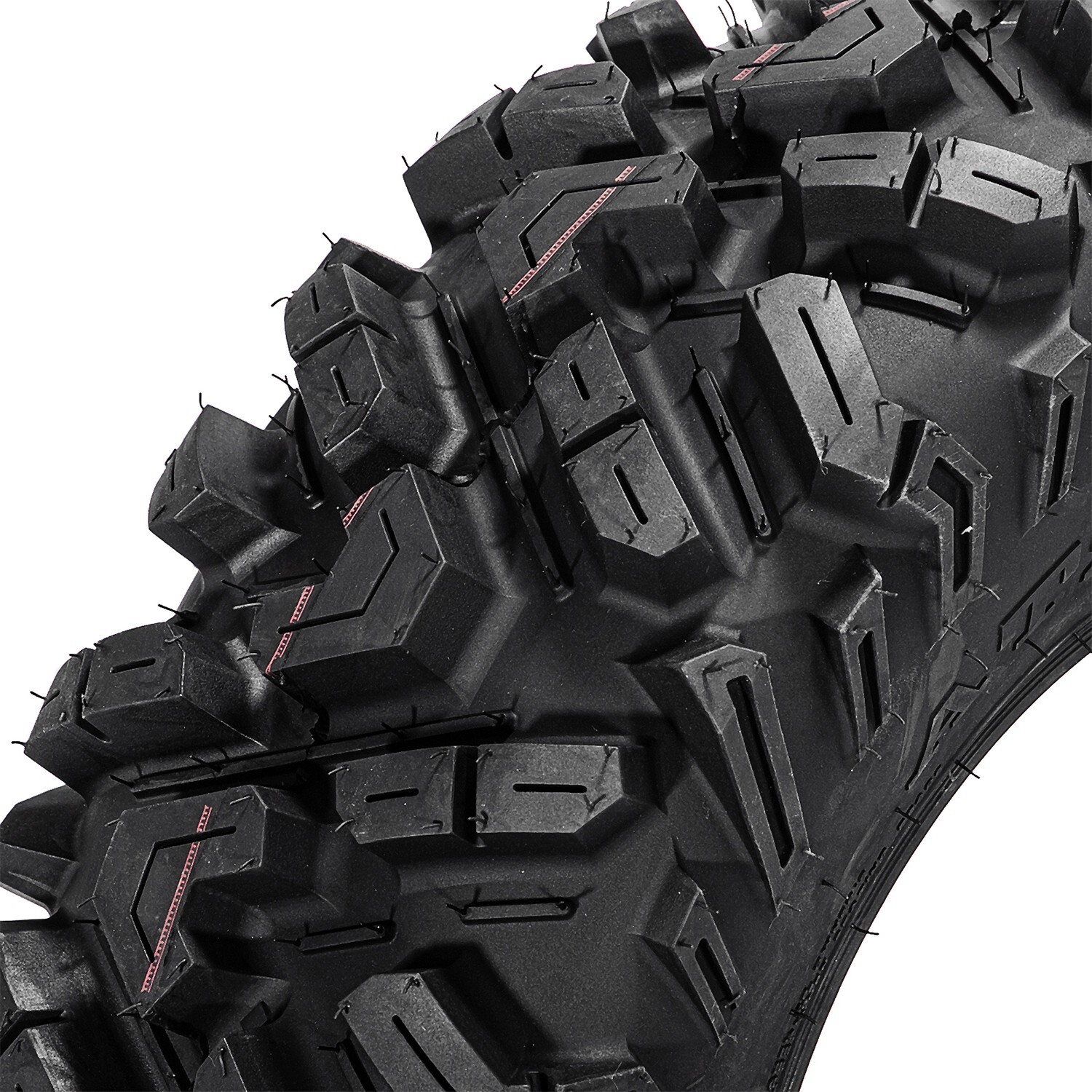 25x8-12 Set of 2 ATV Tires 6Ply 25x8x12 UTV Tires 25 8 12 All Terrain Tyres 25"