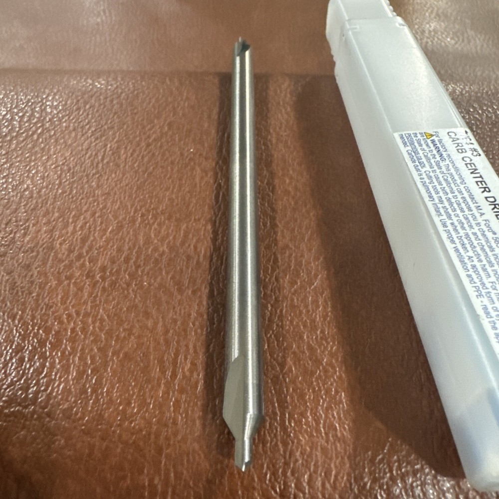 MA Ford HSS Countersink #3 Plain Cut 60° Incl Angle Solid Carbide Combo Drill