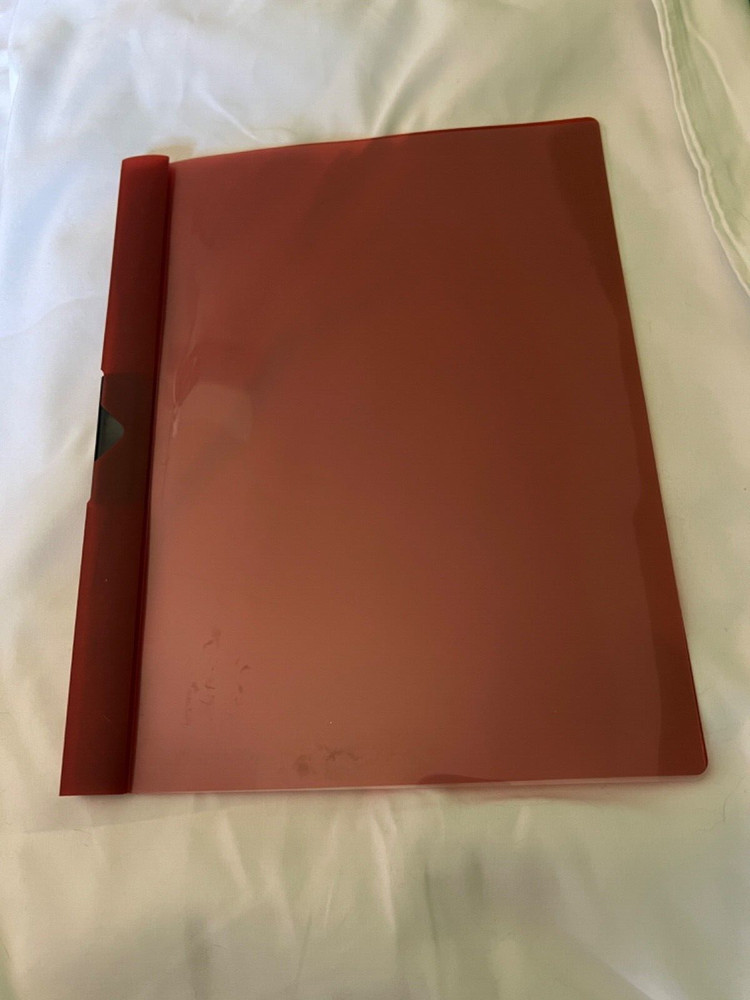 UNIVERSAL Plastic Report Cover w/Clip