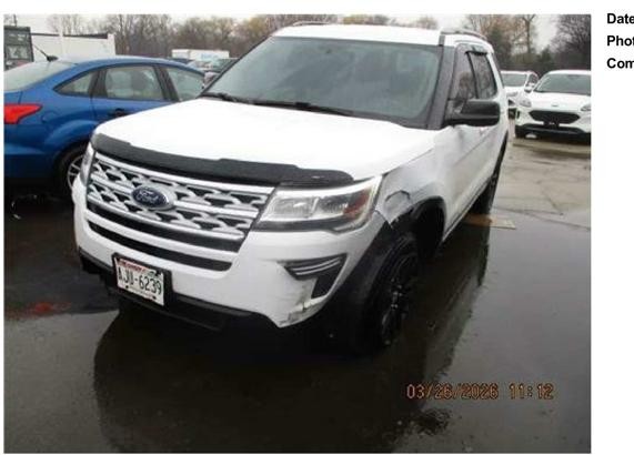 Used Floor Jack fits: 2018 Ford Explorer  Grade A