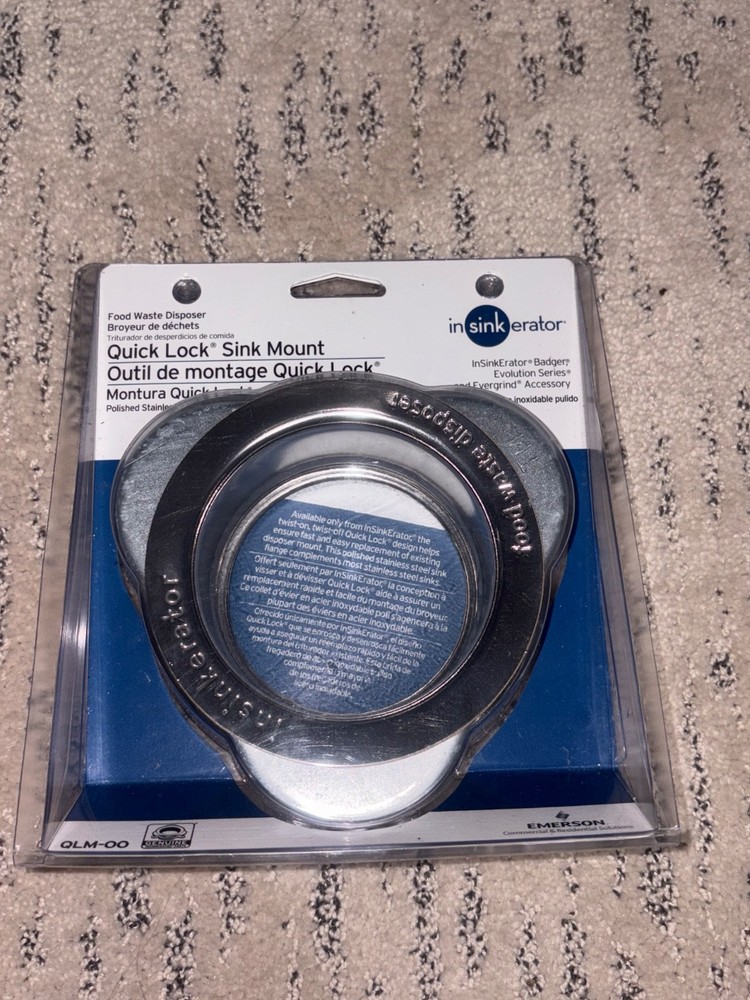 Insinkerator  Quick Lock Sink Mount Food Waste Disposer