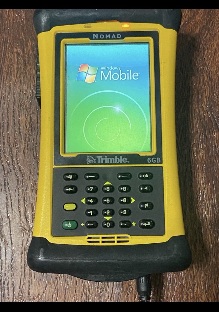 Trimble Nomad 6gb Data Collector Handheld Rugged (Needs A New Battery ) Read!